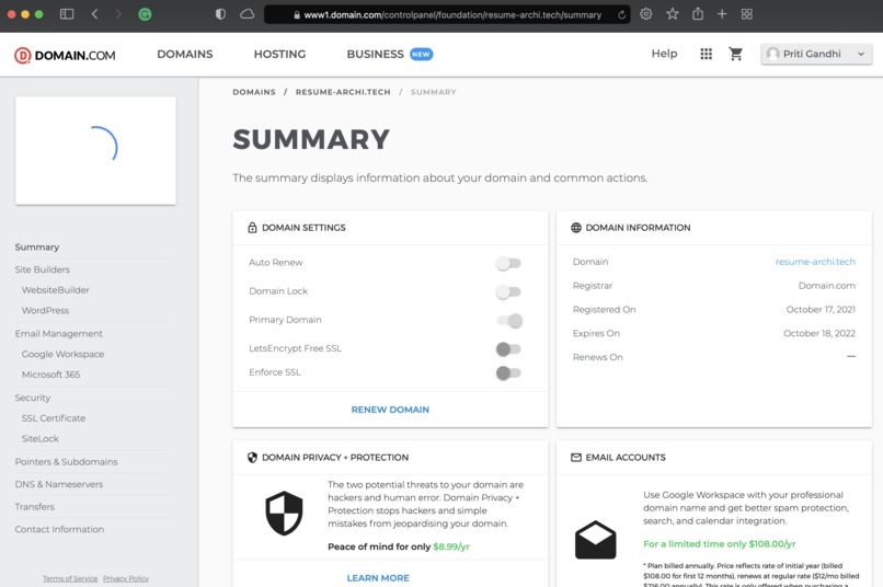 Resume Architect – screenshot 4