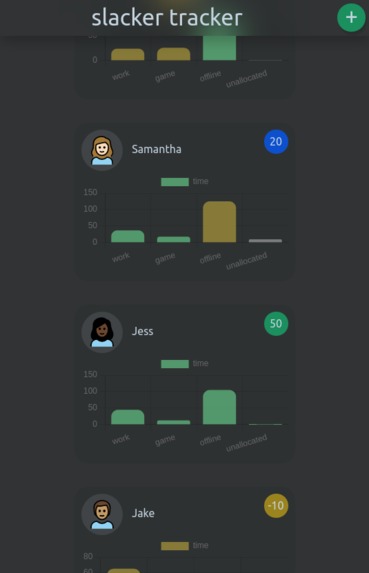 slacker tracker – screenshot 2