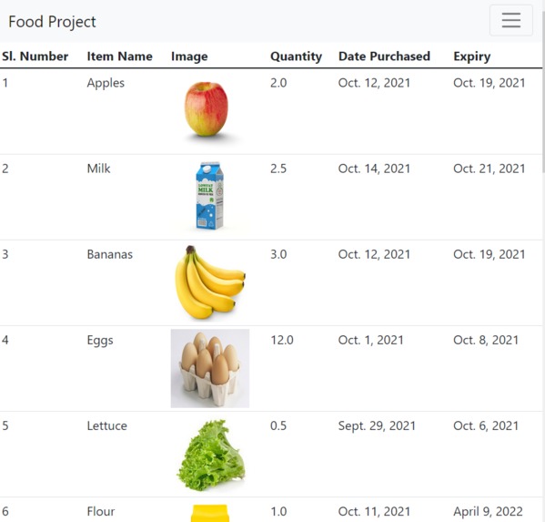 Recipe Recommender – screenshot 1
