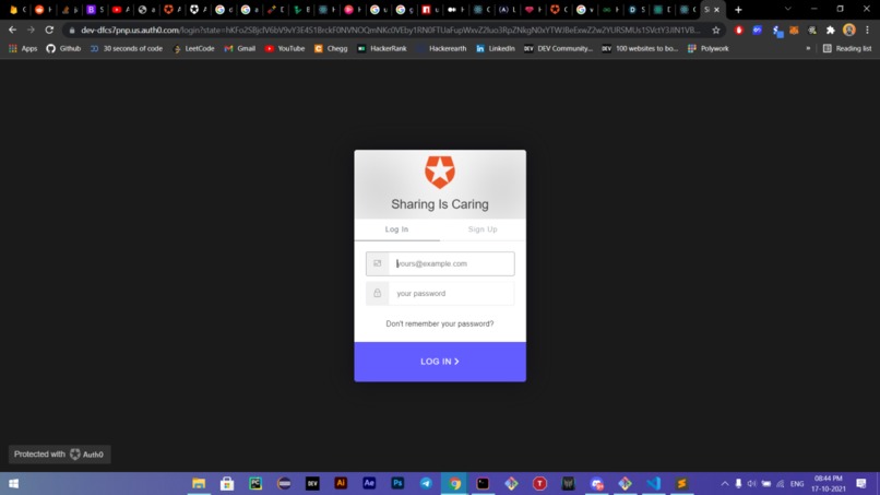 SharingIsCaring – screenshot 1