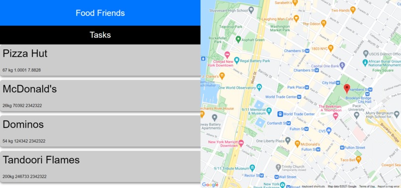 FoodFriends – screenshot 1