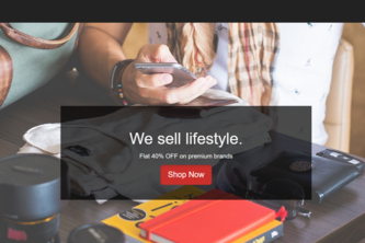 Online shopping system