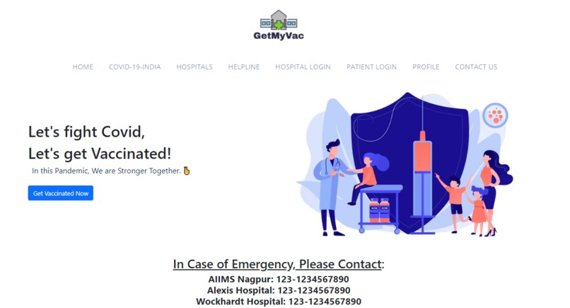 BookMyVac – screenshot 1