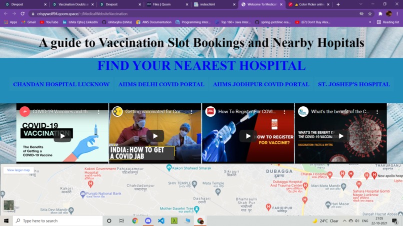 Vaccination Doubts and Importance – screenshot 1