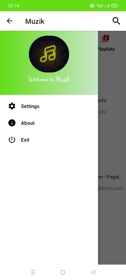 Muzik – screenshot 2