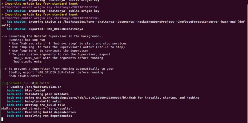 ChefDocuForestConserve – screenshot 1