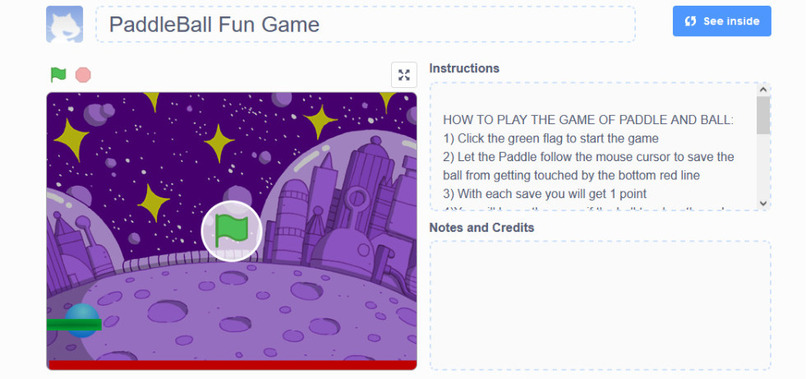 Paddle-Ball Fun Game – screenshot 1