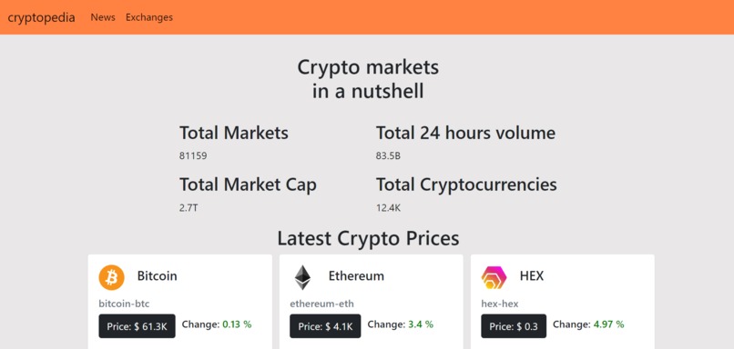 Cryptopedia – screenshot 1