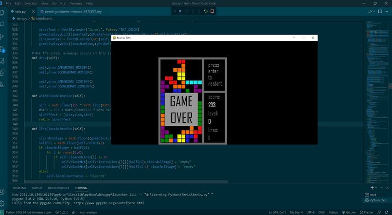 Leisure Tetris  – screenshot 1