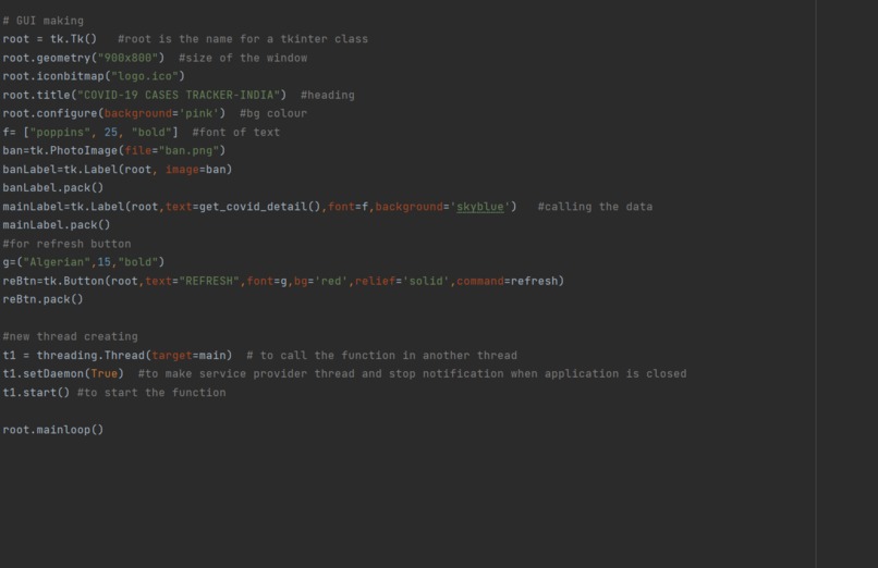 COVID-19 TRACKER – screenshot 3