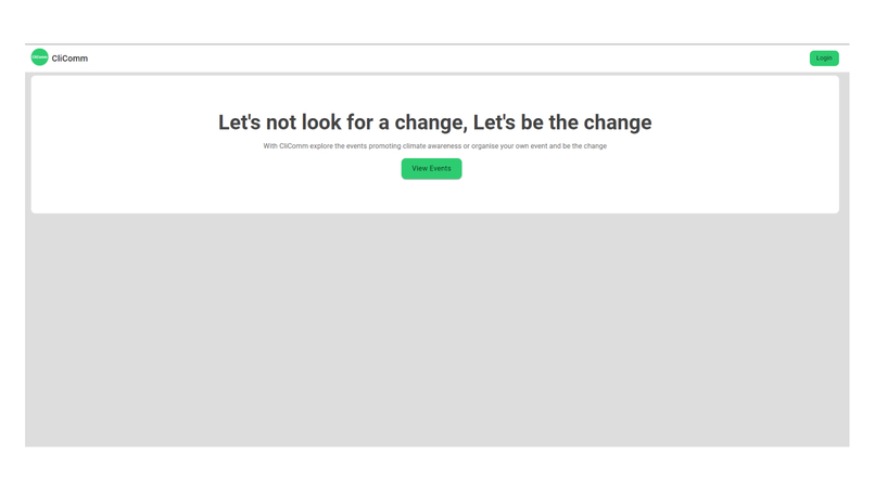 CliComm – screenshot 1