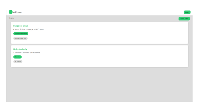 CliComm – screenshot 2