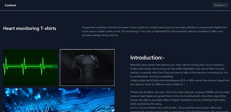 Heart Monitoring T-shirt – screenshot 4