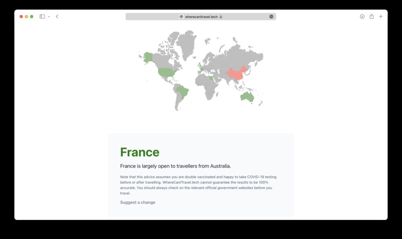 Where Can I Travel? – screenshot 2