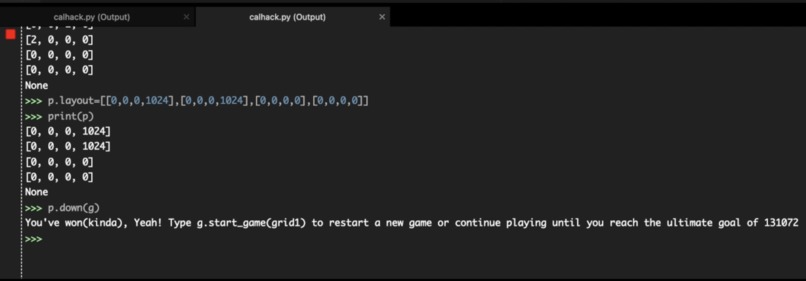 Simple 2048 game – screenshot 1