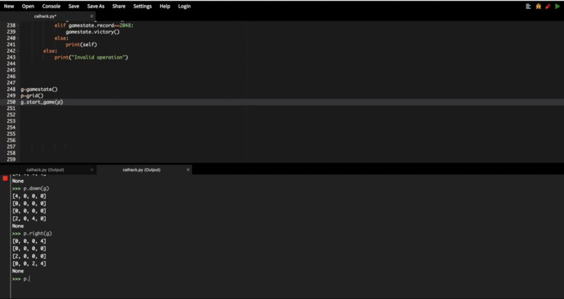 Simple 2048 game – screenshot 2