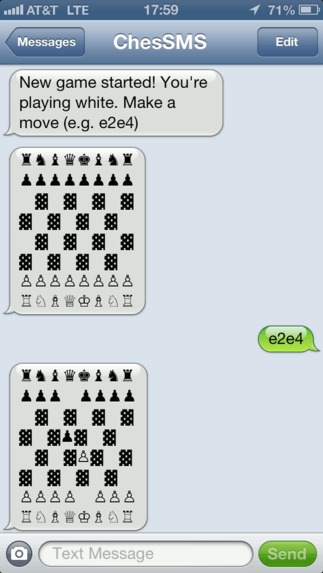 A Twilio powered game – screenshot 1