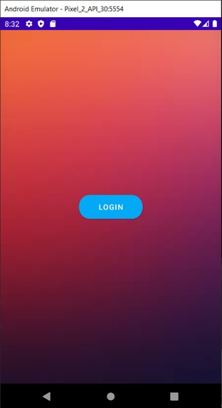 College blog app  – screenshot 1