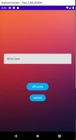 College blog app  – screenshot 3