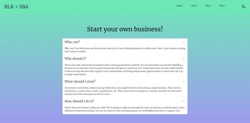 Wanna start a business? – screenshot 1