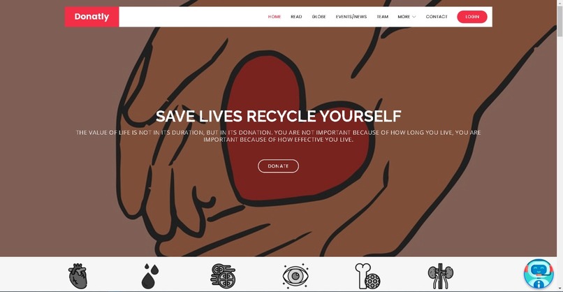 Donatly – screenshot 1