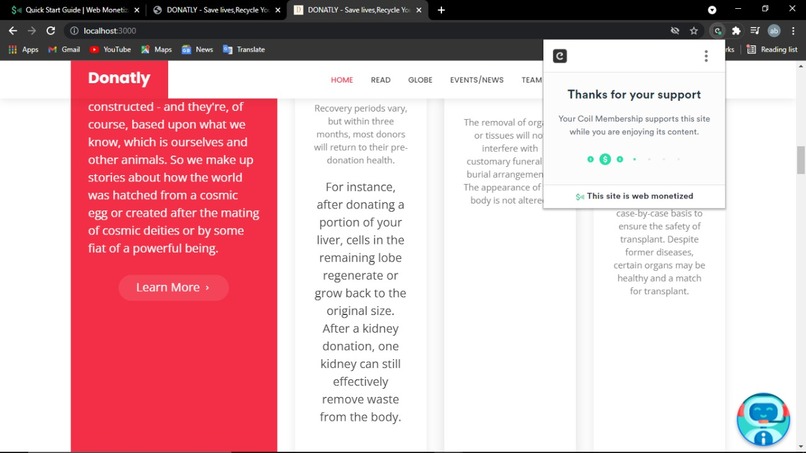 Donatly – screenshot 3