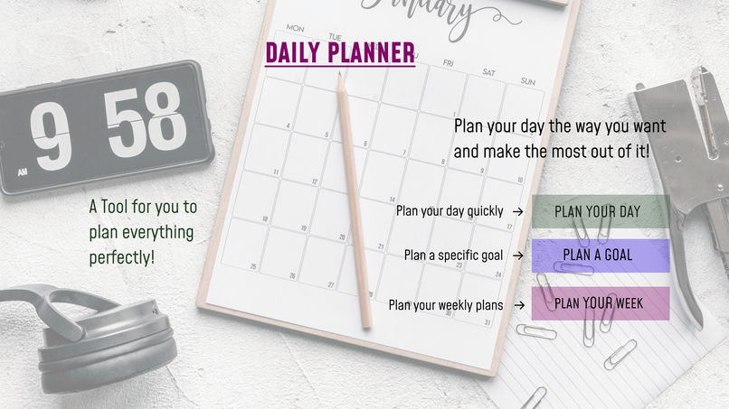 Daily Planner – screenshot 1