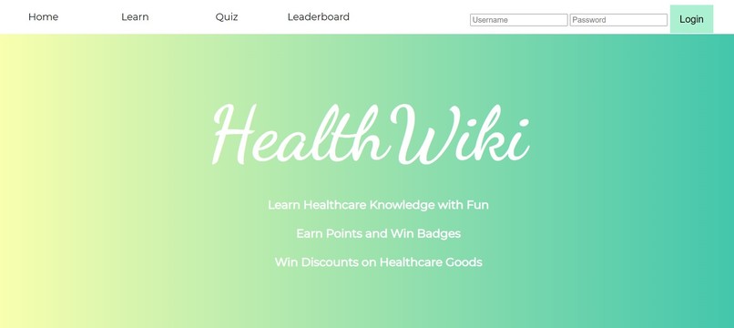 HealthWiki – screenshot 1