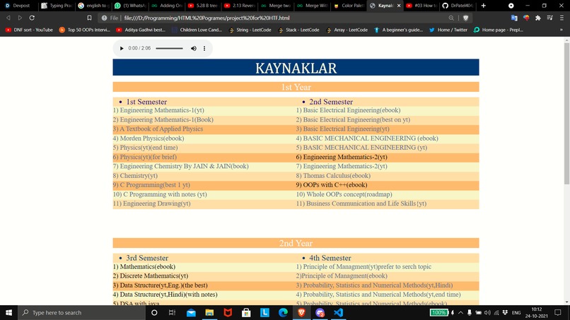 Kaynaklar – screenshot 1