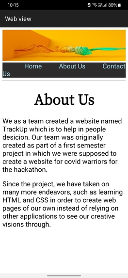 TrackUp – screenshot 3