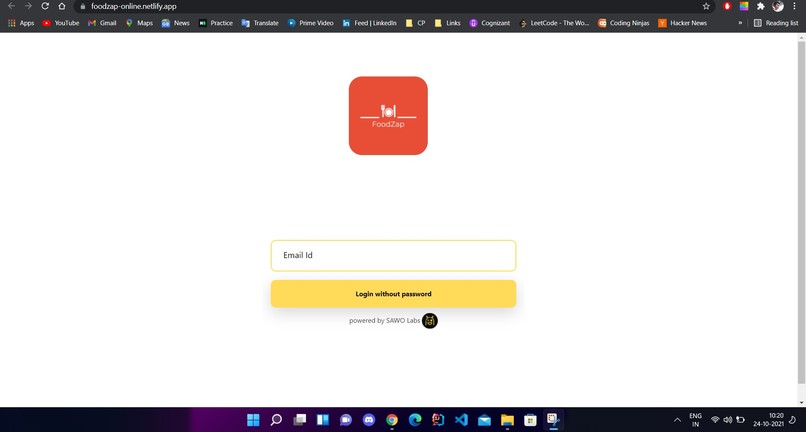 FoodZap – screenshot 1