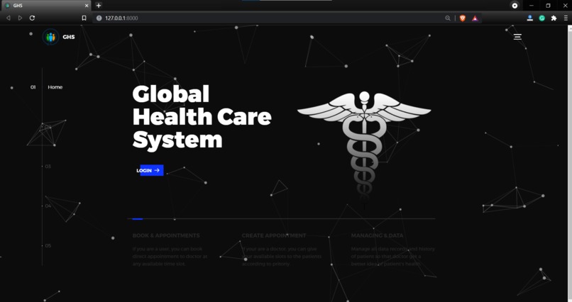 GHS - Global Healthcare System – screenshot 1
