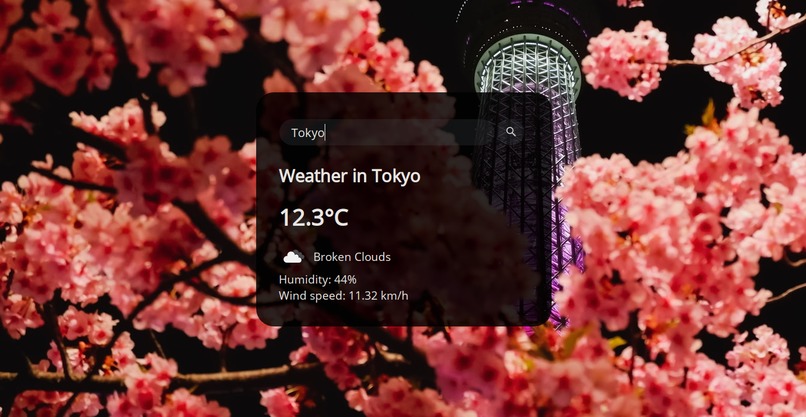 Weather App – screenshot 1