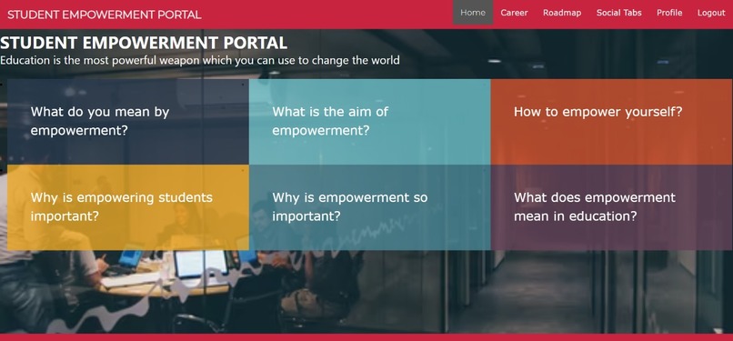 Student Empowerment Portal – screenshot 3
