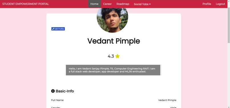 Student Empowerment Portal – screenshot 4