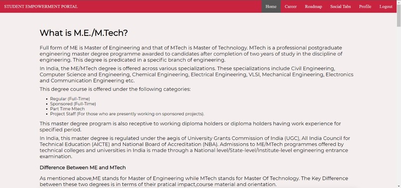 Student Empowerment Portal – screenshot 6