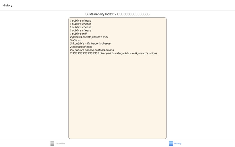 EcoBuy: Sustainable Shopping Tracker – screenshot 3
