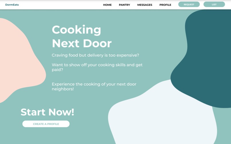 DormEats – screenshot 1