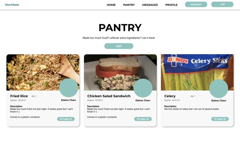 DormEats – screenshot 6