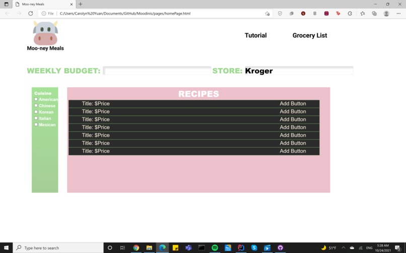 Moo-ney Meals – screenshot 2