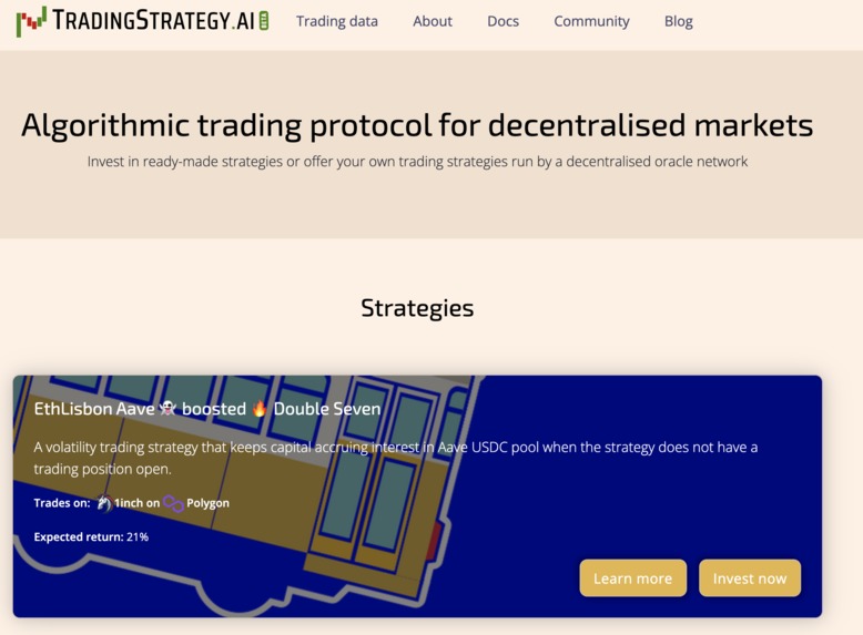 TradingStrategy.ai – screenshot 4