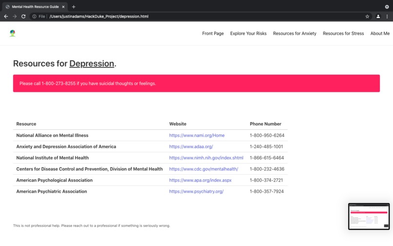 Mental Health Guide – screenshot 5