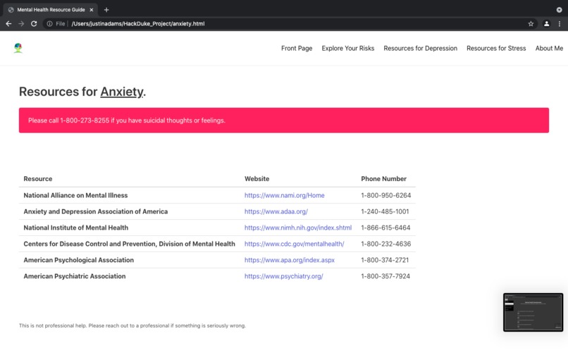 Mental Health Guide – screenshot 6