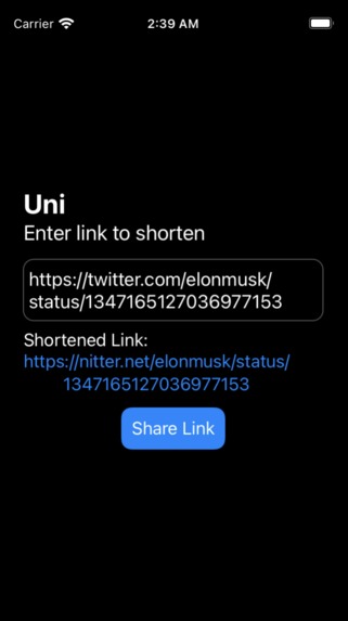 Uni – screenshot 2