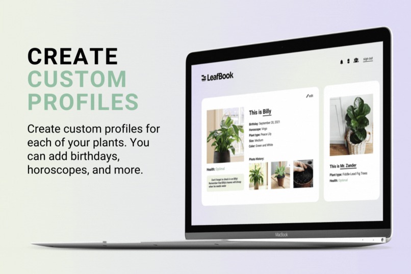LeafBook – screenshot 2