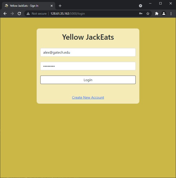 Yellow JackEats – screenshot 2