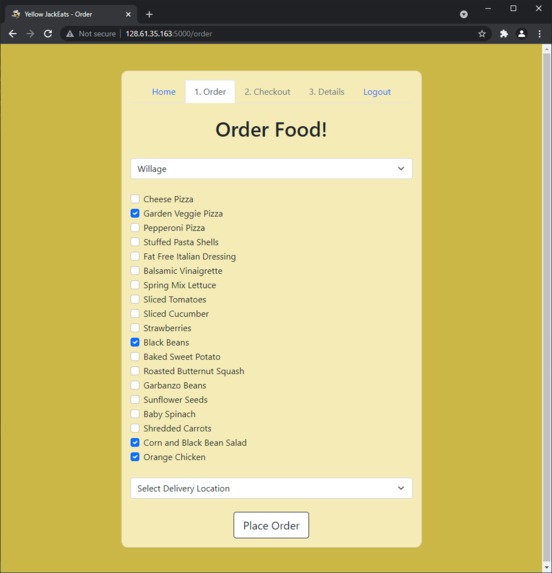 Yellow JackEats – screenshot 4