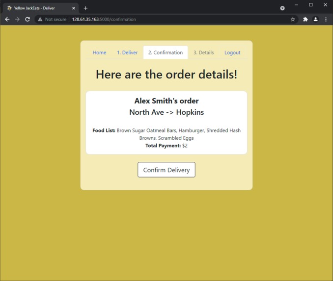 Yellow JackEats – screenshot 8