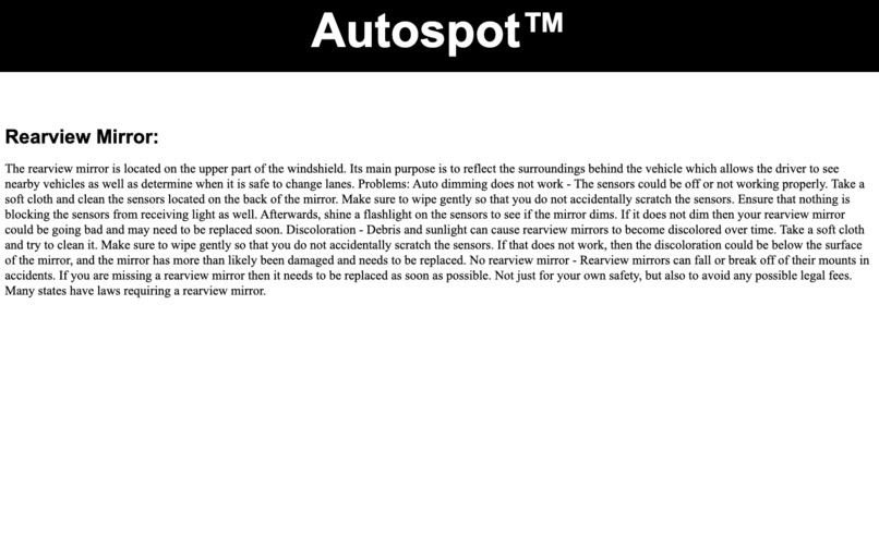 Autospot – screenshot 2