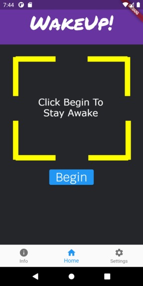 Wakeup – screenshot 1